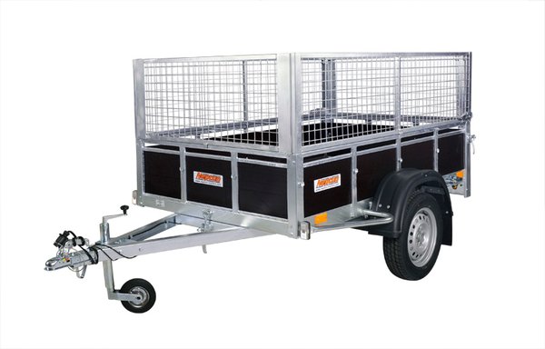 PKW-Anhänger • Holz • 750 kg • 2360x1250x355 mm • kippbar