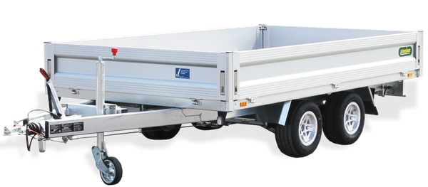 PKW-Anhänger • Alu • 2600 kg • 4260x2040x350 mm