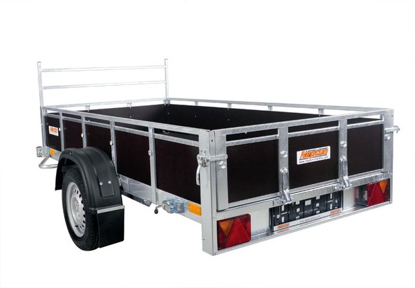 PKW-Anhänger • Holz • 750 kg • 2020x1250x355 mm • kippbar