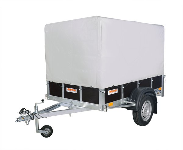 PKW-Anhänger • Holz • 750 kg • 2360x1250x355 mm • kippbar