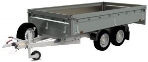 PKW-Anhänger • Stahl • 2000 kg • 3200x1680x400 mm